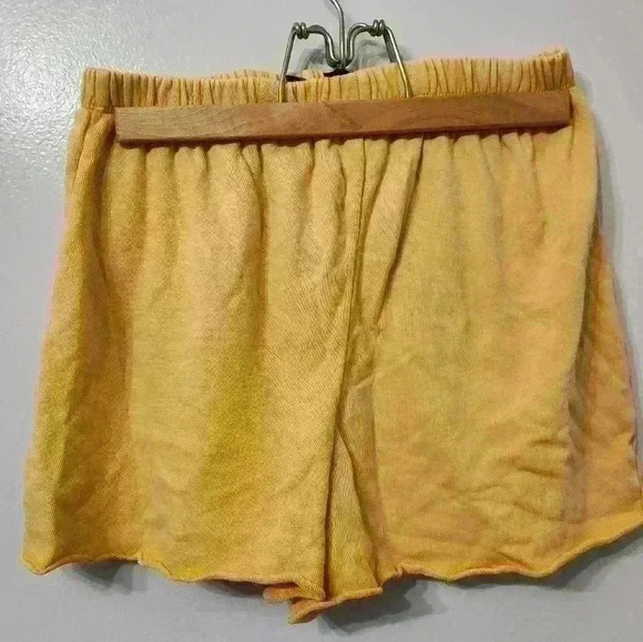 Out From Under for Urban Outfitters Yellow Short Shorts Size Medium - Picture 5 of 9
